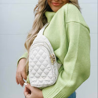 Quilted Puffer Bum Bag- Multiple Colors Available