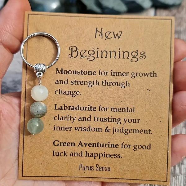 New Beginnings Key Chain