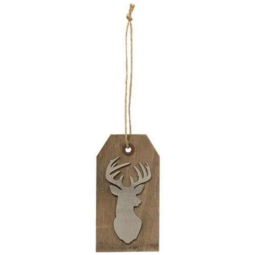 Deer Tag Ornament