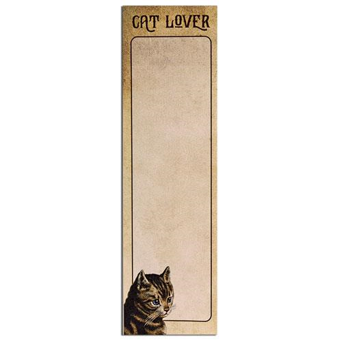 Cat Lover Magnetic Notepad