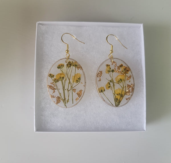 Medium Floral Hypoallergenic Earrings- Multiple Designs Available