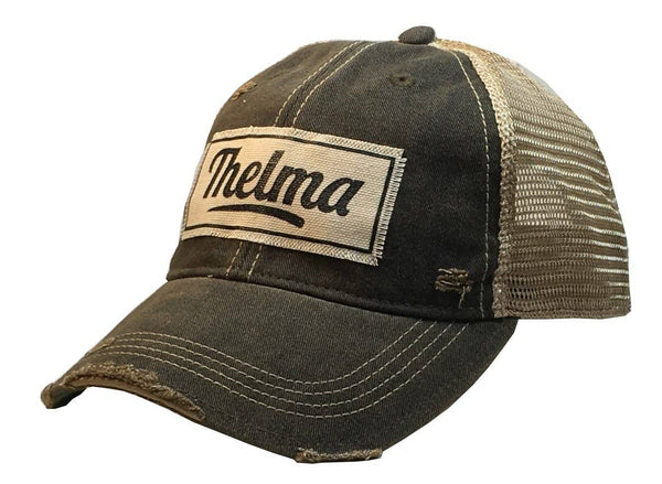 Thelma Distressed Trucker Hat