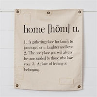 Home Canvas Wall Hanging