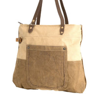 Plain Canvas Shoulder/Tote Bag