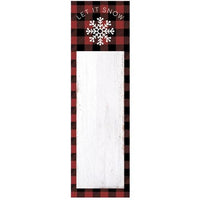 Let It Snow Magnetic Notepad