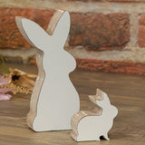 Set Of 2 Bunny Cutouts