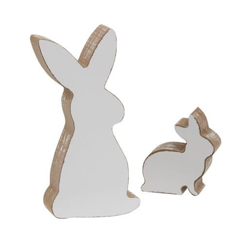 Set Of 2 Bunny Cutouts