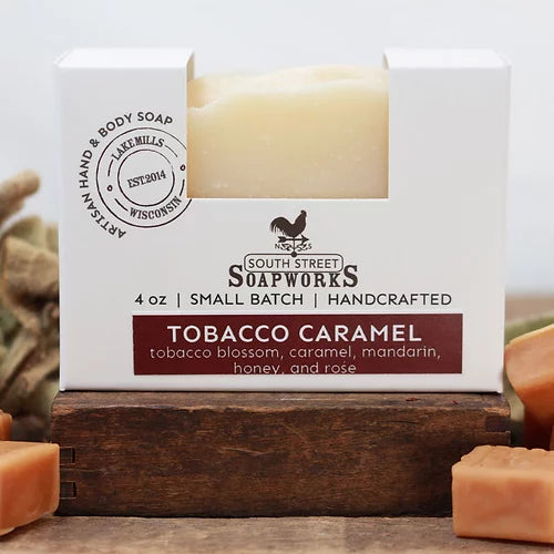 Tobacco Caramel Handmade Hand & Body Soap