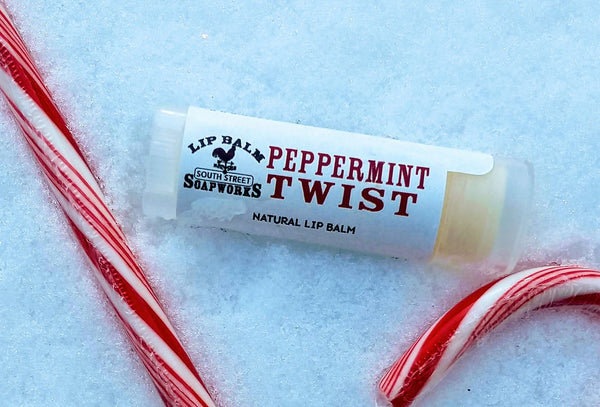 Peppermint Twist Handmade Lip Balm