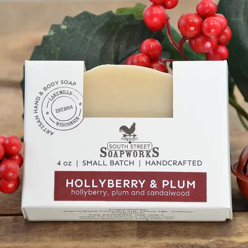 Hollyberry & Plum Hand & Body Soap