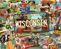 "Wisconsin" 1000 Piece Puzzle By Kate Ward Thacker