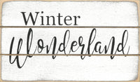 Winter Wonderland Mini Sign